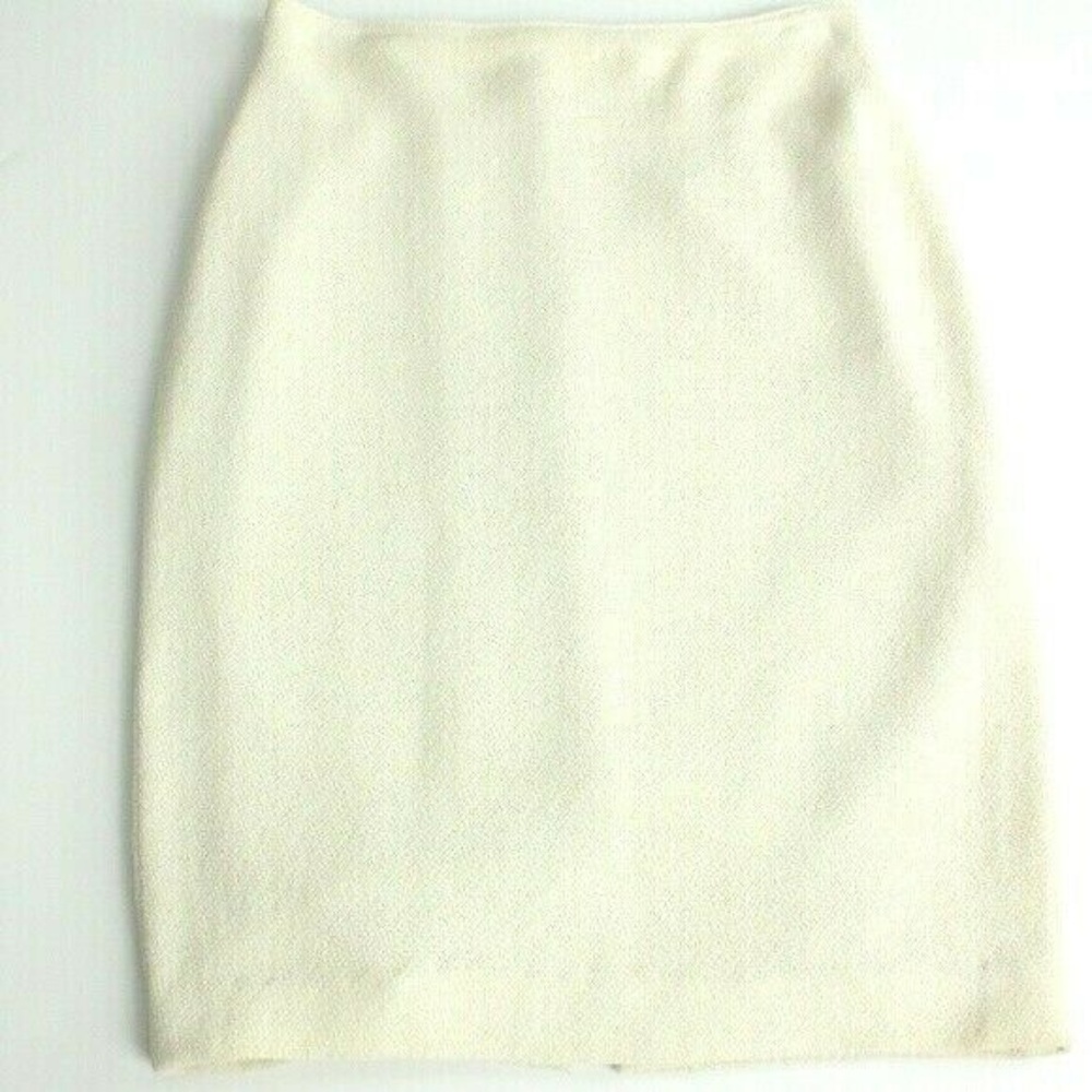 St. John Fitted Pencil Skirt Boucle Knit NEW LABEL